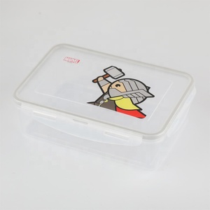 Lots de liquidation : Contenants alimentaires en <span class=keywords><strong>plastique</strong></span> écologiques à motifs de dessins animés avec couvercle, compatibles micro-ondes, étanches, organisateurs de réfrigérateur - Product Image 5