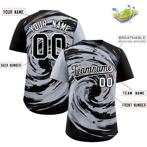 Maillot de baseball personnalisé avec nom et numéro, sublimé, anti-humidité, unisexe, pour adulte - Product Image 3