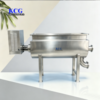 Cuve de mélange horizontale en acier inoxydable 304 de qualité alimentaire pour la transformation alimentaire
