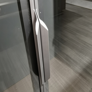 Văn phòng nền Tủ khí quyển Tủ sách bằng gỗ thiết kế hiện đại nội thất tủ hồ sơ với dải ánh sáng - Product Image 2