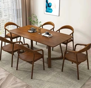 <span class=keywords><strong>Mesa</strong></span> de Comedor <span class=keywords><strong>Extensible</strong></span> de Madera Maciza de Estilo Nórdico Moderno para Cocina, Diseño de Lujo, Hotel, Ecológica - Product Image 1