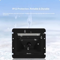 Lecteur de codes-barres USB intégré NLS-FM60 noir, garantie 10 ans, en stock, pour caisses de supermarchés, bornes de libre-service et armoires.
