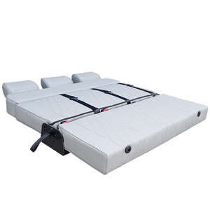 Sofá Cama Plegable de Cuero Transpirable Personalizable al por Mayor, Asiento Cómodo y Ajustable para Autocaravanas, RV y Furgonetas - Product Image 1