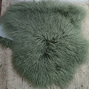Tappeto in <span class=keywords><strong>Pelliccia</strong></span> <span class=keywords><strong>d</strong></span>'<span class=keywords><strong>Agnello</strong></span> 100% Vera Pelle di Pecora Tibetana - Product Image 4