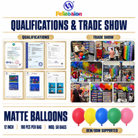 Ballons en latex bleu marine et rouge en gros, 12 pouces, 100 unités, CE/EN71/BSCI, OEM/ODM pour anniversaires, baby showers et fournitures de fête