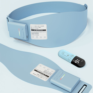 Cinturón de Masaje Abdominal Eléctrico con Calor, Vibración y Recargable, para Tonificar los Músculos Abdominales y Adelgazar el Cuerpo - Product Image 5