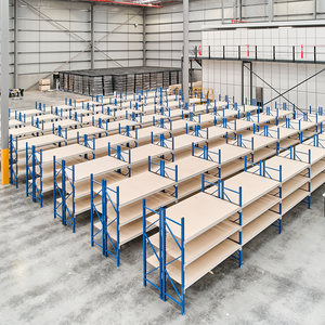 Étagères d'entrepôt industrielles certifiées CE, étagères à portée longue à charge moyenne pour le stockage en entrepôt - Product Image 4