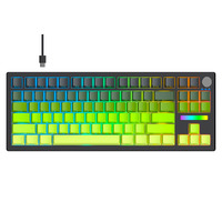 Keyboard Gaming Mekanik Nirkabel RGB Tri-Mode 75% 82-Key Antarmuka USB Harga Pabrik 2026, Laris Manis