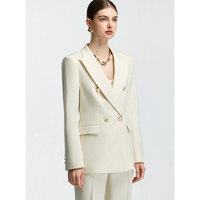 Conjunto de Traje de Negocios Personalizado para Mujer, Ropa Formal de Marca Privada con Soporte OEM y ODM