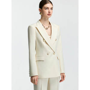 Premium Profesyonel Kadın Takımları Yeni İlkbahar Sonbahar Ofis Koleksiyonu Resmi İş Kıyafetleri Kariyer Kadınları İçin Mükemmel Dökümlü - Product Image 4