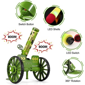 Nouveaux articles : Lanceur de balles molles, ensemble de mortier, jouet de tir à pneus, lance-missiles tactique pour enfants - Product Image 3