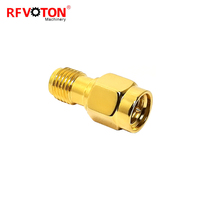 Usine directement adaptateur Rp polarité inversée Sma prise femelle vers Sma prise mâle laiton droit Rf adaptateur coaxial Rohs en Stock