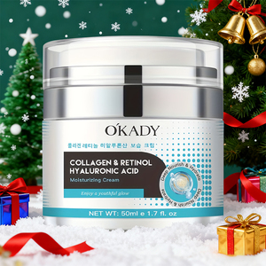 OKADY Creme Facial Hidratante Coreano para Beleza, Firmeza, Suavização, com Colágeno, Retinol e Ácido Hialurônico Antirrugas - Product Image 1