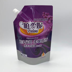 Bolsa de plástico PE alcalina ácida, aislamiento de oxígeno, bolsa inodora, bolsa de boquilla de pie para detergente líquido para ropa - Product Image 1