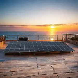 CE MPPT 48V 220v 110v 6000W 10000w太阳能发电机房屋使用也称为6-10KW太阳能系统