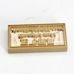 Sceau de haute qualité avec logo personnalisé, moule de marquage à chaud, logo personnalisé élégant, sceau en cuir, sceau en bois, sceau de gaufrage - Product Image 1