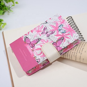 Venta al por mayor mariposa flor diario superventas unicornio cuaderno magnético A5 papel Kraft cuaderno escolar - Product Image 3