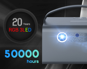 Proyector Android 9 Native 1080P 600ANSI Wifi BT5.2 Certificación <span class=keywords><strong>Netflix</strong></span> 4K Proyector <span class=keywords><strong>interactivo</strong></span> portátil - Product Image 3