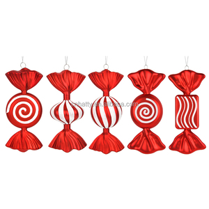 32CM High Quality PVC Shatterproof Environment-Friendly Hanging Christmas <b>Tree</b> <b>Ornaments</b> Candy Decorations Electroplating - Product Image 6