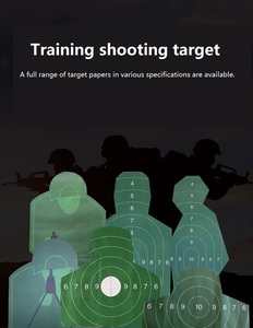 Autocollants d'entraînement de tir à l'arc en plein air, motif silhouette humaine, camouflage vert, lot de 100 - Product Image 4