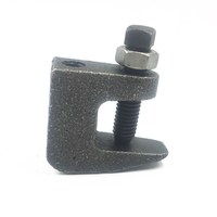 Pièces moulées en fonte de fer par gravité pour clips de tubes industriels, fabriquées par une usine spécialisée OEM