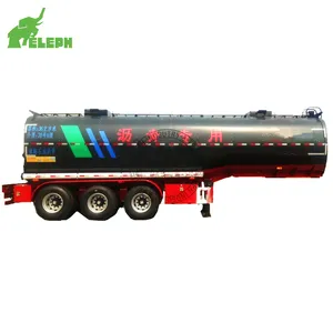 3 essieux 50000 litres Diesel eau Oil Tanker Fuel Tank Semi Trailer