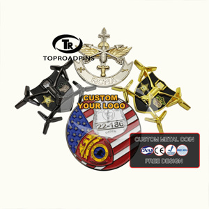 Monedas Conmemorativas Personalizadas <span class=keywords><strong>de</strong></span> Aleación <span class=keywords><strong>de</strong></span> Zinc con Esmalte, Diseño <span class=keywords><strong>de</strong></span> Estrella, Recuerdo Personalizado, Monedas <span class=keywords><strong>de</strong></span> Desafío <span class=keywords><strong>de</strong></span> los Caballeros Azules en 2D y 3D - Product Image 1