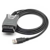 Vgate Vlinker FS ELM327 USB OBD2 Analizador de Motor, Herramienta de Diagnóstico Automotriz de Plástico, MS/HS CAN para Mazda, Compatible