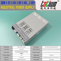 Alimentation à découpage industrielle SMPS 2500W, entrée triphasée 380VAC vers sortie CC 0-36V 40V 48V 60V 70V 80V 90V, transformateur