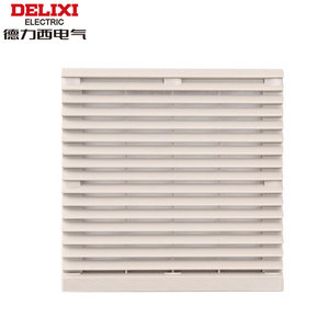Delixi Axial Flow <b>Fan</b> with Dustproof <b>Metal</b> Protective Mesh and Filter Ventilation <b>Fan</b> Cover - Product Image 4