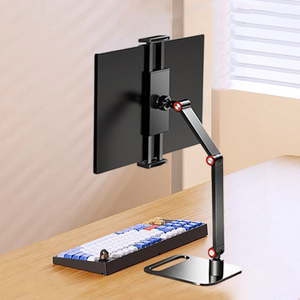 Có thể điều chỉnh 360 độ All-directional có thể gập lại kim loại máy tính để bàn đứng <span class=keywords><strong>Tablet</strong></span> <span class=keywords><strong>PC</strong></span> & Monitor núi cho iPad - Product Image 1