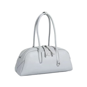 Sac bowling femme en cuir véritable et polyester, style Wen <span class=keywords><strong>Qis</strong></span>, série Trail Mountain, simplicité urbaine, fermeture éclair, deux sangles, tendance - Product Image 1