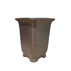 กระถางทรงน้ำตกแบบคลาสสิก กระถางทรงน้ำตกจากดินเผาอี้ซิงสีม่วง - Product Image 5