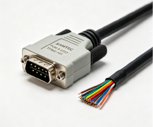 Câble d'entrée/sortie (I/O) à angle droit PCM-S-0702 SAMTEC TFM-105 10 broches avec fils de raccordement pour caméra de vision industrielle Teledyne DALSA Nano GigE - Product Image 4