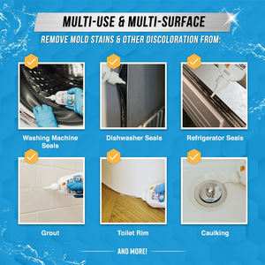 Extracteur de moisissures OEM joint de gel de machine à laver dissolvant de moisissure de jante de toilette nettoyant <span class=keywords><strong>efficace</strong></span> de mur de salle de bain - Product Image 5