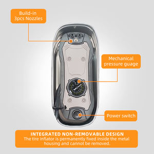 Pompe à air électrique portable pour voiture Compresseur de pneus 12V Pompe à air pour pneus <span class=keywords><strong>Gonfleur</strong></span> de pneus pour voitures - Product Image 4