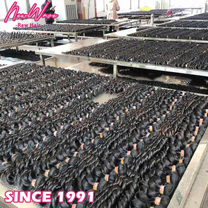 直邮印度、越南、缅甸卷发，毛发纹理自然，人发假发，自然波浪，处女发，平织，100克，所有颜色 - Product Image 6