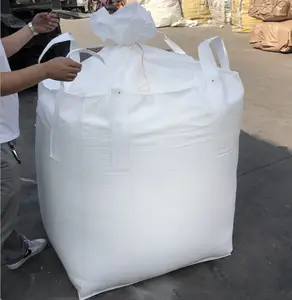 FIBC 2 Ton Bag For Sale Large Industrial Plastic Jumbo Bag Custom Packing Big Sack 2000KG Bulk Jambo Bag Discharger
