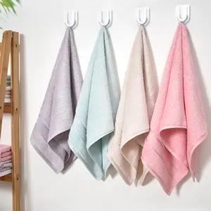 厂家直销100% 竹制浴巾和毛巾挂钩生态混色坐浴盆浴巾和毛巾