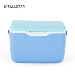 IceMaster eğlenceli serisi özel 20L mavi gıda sınıfı PP buz göğüs anti-korozif yalıtımlı balık kutusu kamp içecek soğutucu