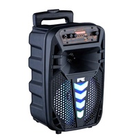 Altavoz de Karaoke Bluetooth con Micrófono, Bafle para Fiestas al Aire Libre, Altavoz de Karaoke de 12 Pulgadas con Micrófono y Bluetooth