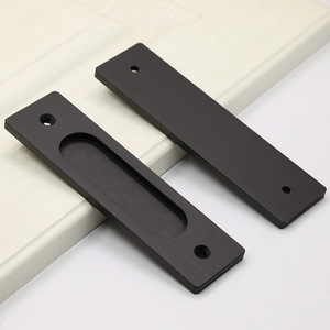 High Quality Metal Kitchen Cabinets Furniture Wardrobe Handle No Groove Sliding Door Window Handle Modern <b>for</b> Bathroom Drawers - Product Image 3