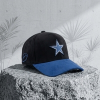 Gorra de Béisbol de Gamuza de Dos Tonos con Textura Vintage, Bordado con Logotipo Personalizado, Unisex, Estilo Hip Hop, Ajustable