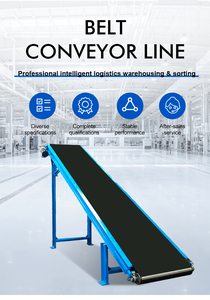 Disesuaikan PVC sabuk horisontal datar transportasi konveyor convoyor produsen pengumpan untuk inspeksi perakitan Line - Product Image 4