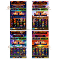 Plateau de jeu d'origine Firelink Games, 10 jeux, écran vertical, plateau de jeu PC pour salle de jeux US TEXAS