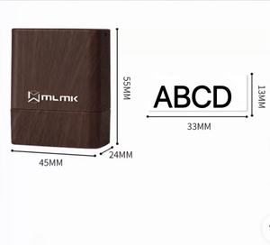 Nouveau nom timbres bureau dessin animé Flash joint enfants nom timbre enfant tissu timbre retangular bois <span class=keywords><strong>Tampon</strong></span> 13*33mm - Product Image 2