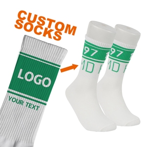 Cotton thoáng khí thể thao bóng rổ vớ biểu tượng tùy chỉnh Crew thể thao SOX thiết kế logo unisex phòng tập thể dục thể thao vớ - Product Image 1