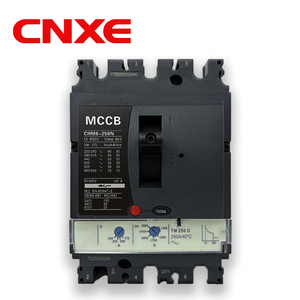 Interruptor Automático Termomagnético de Doble Ajuste MCCB CNXE <span class=keywords><strong>CHM6</strong></span>-630N, 100~250A, 2/3/4P, 35kA, AC400V, 50/60Hz - Product Image 3