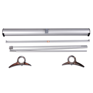 Bán buôn thiết kế mới tùy chỉnh nhôm hẹp cơ sở cuộn lên x biểu ngữ đứng quảng cáo hiển thị với đồ họa - Product Image 2