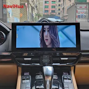 NaviHua חדש סטריאו מולטימדיה אנדרואיד רדיו לרכב עבור פורשה קאיין 2010-2016 יחידת ראש ניווט GPS שדרוג לסגנון 2024